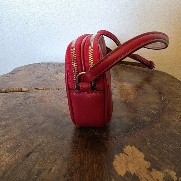 Coach x Peanuts Snoopy Red Leather Mini Crossbody Bag NWOT Rare Limited Edition - Picture 12 of 16